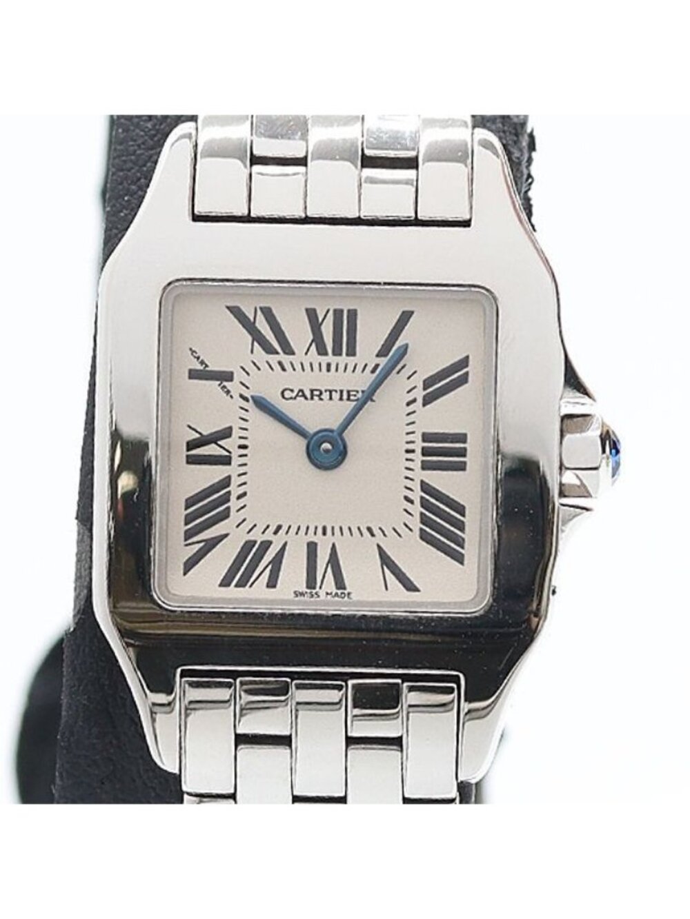 Cartier Santos Demoiselle SM Ivory Dial Watch